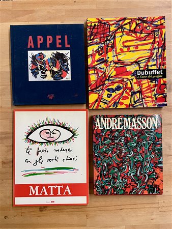 ESPRESSIONISMO ASTRATTO - Lotto unico di 4 cataloghi