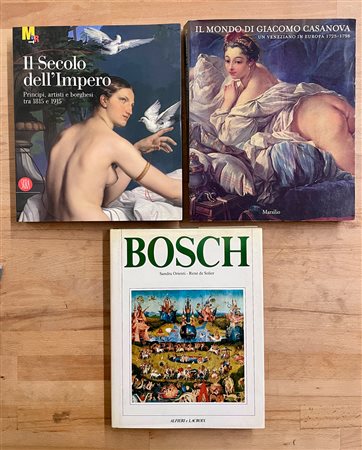 ARTE ANTICA - Lotto unico di 3 cataloghi