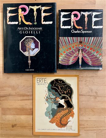 ERTÉ - Lotto unico di 3 cataloghi