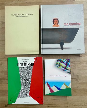 ARTE CONTEMPORANEA - Lotto unico di 4 cataloghi