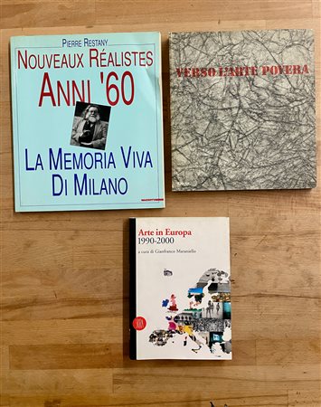MANUALI D'ARTE - Lotto unico di 3 cataloghi