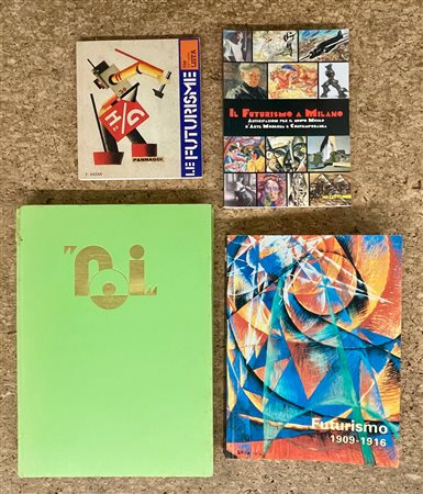 FUTURISMO - Lotto unico di 4 cataloghi: