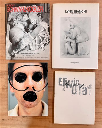 ARTE E FOTOGRAFIA CONTEMPORANEA - Lotto unico di 4 cataloghi