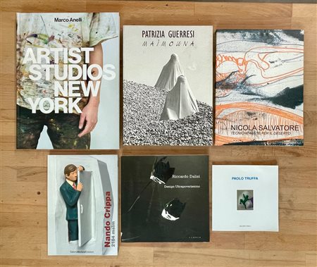 ARTISTI ITALIANI E INTERNAZIONALI CONTEMPORANEI - Lotto unico di 6 cataloghi