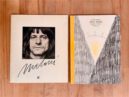 GESUALDO BUFALINO E GIOVANNI MELONI - Lotto unico di 2 cataloghi