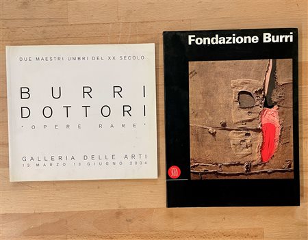 GERARDO DOTTORI E ALBERTO BURRI - Lotto unico di 2 cataloghi