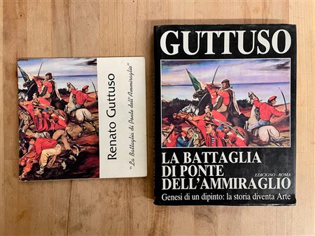 RENATO GUTTUSO - Lotto unico di 2 cataloghi