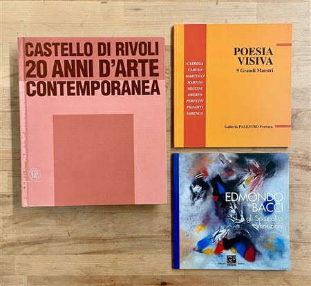 COLLETTIVE D'ARTE DEL DOPOGUERRA - Lotto unico di 3 cataloghi