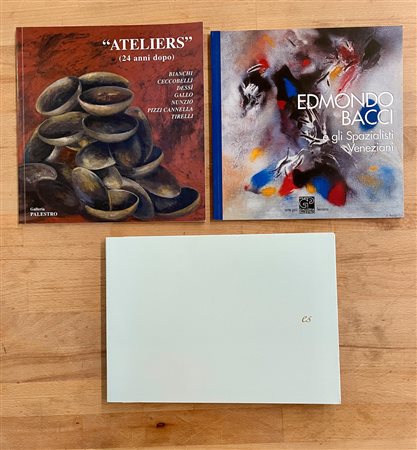 ETTORE SPALLETTI ED EDMONDO BACCI - Lotto unico di 3 cataloghi