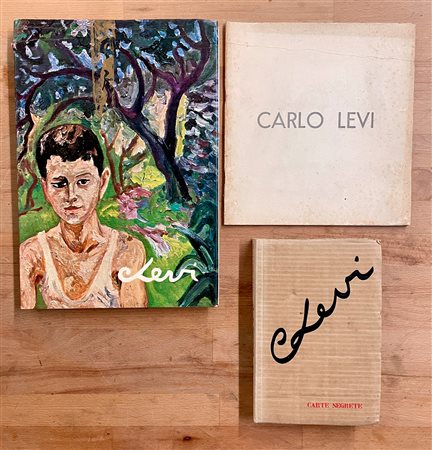 CARLO LEVI - Lotto unico di 3 cataloghi