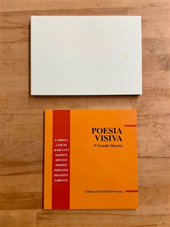 ETTORE SPALLETTI E POESIA VISIVA - Lotto unico di 2 cataloghi