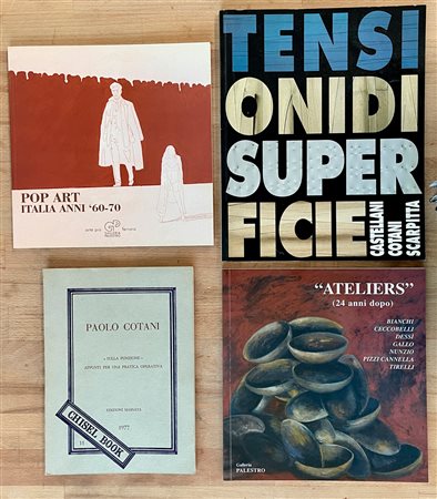 ARTISTI ITALIANI DEL XX E XXI SECOLO - Lotto unico di 4 cataloghi