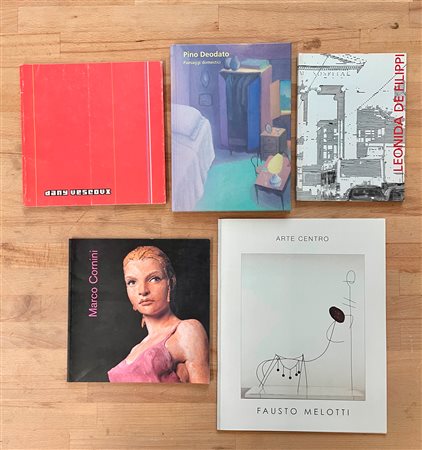 ARTE ITALIANA DEL DOPOGUERRA - Lotto unico di 5 cataloghi