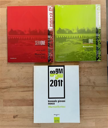BIENNALE GIOVANI MONZA - Lotto unico di 3 cataloghi