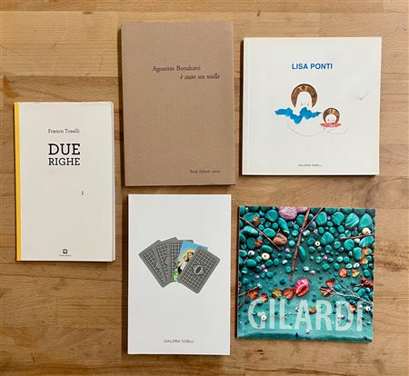 ARTE CONTEMPORANEA ITALIANA - Lotto unico di 5 cataloghi