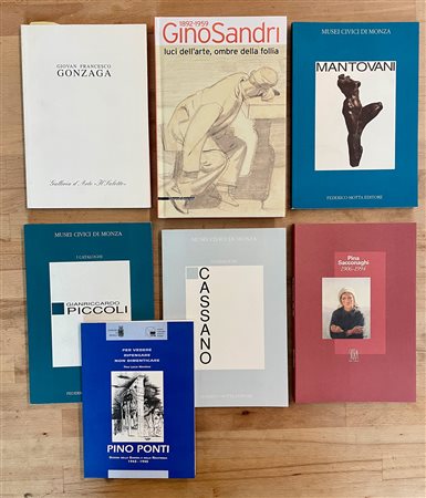ARTE ITALIANA DEL DOPOGUERRA - Lotto unico di 7 cataloghi