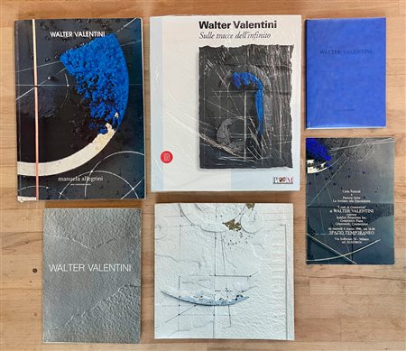 WALTER VALENTINI - Lotto unico di 6 cataloghi