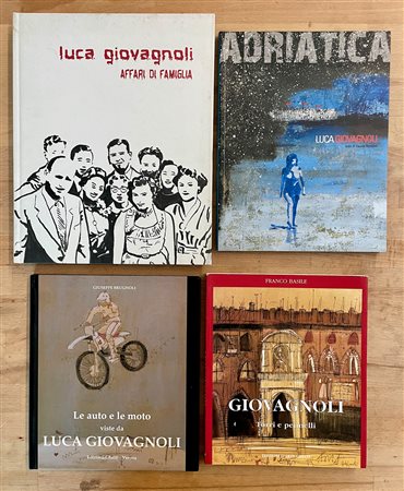 LUCA GIOVAGNOLI - Lotto unico di 4 cataloghi