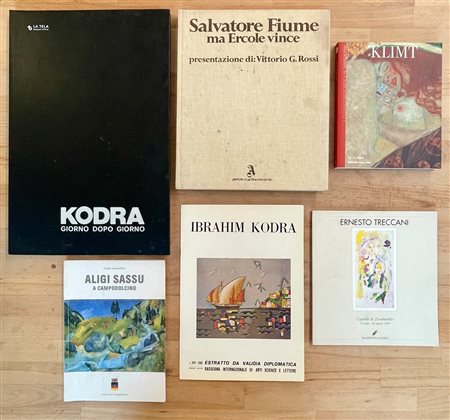 PITTURA FIGURATIVA ITALIANA - Lotto unico di 6 cataloghi