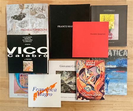 ARTE ITALIANA DEL DOPOGUERRA - Lotto unico di 10 cataloghi