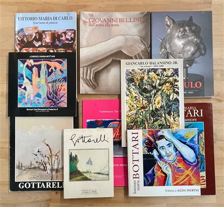 ARTE ITALIANA DEL DOPOGUERRA - Lotto unico di 10 cataloghi