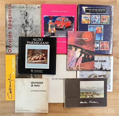 ARTE ITALIANA DEL DOPOGUERRA - Lotto unico di 10 cataloghi