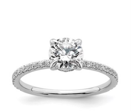 ANELLO IN ORO CON DIAMANTI LAB GROWN - 449 LG