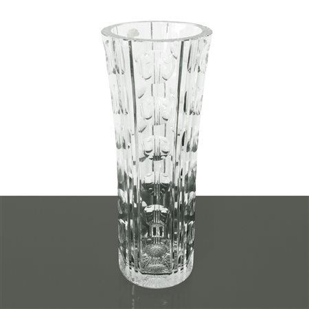 Vaso in vetro di Murano a scavo