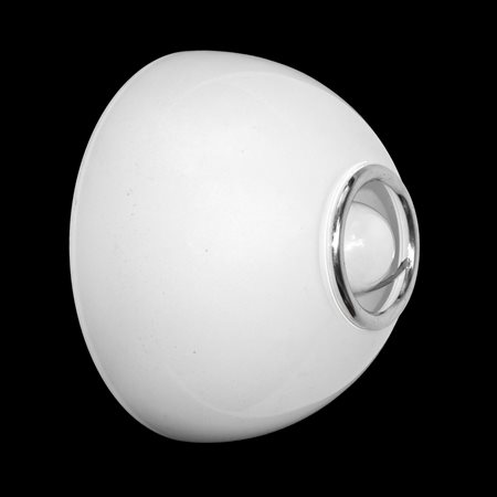 Ernesto Gismondi per Artemide - Applique da parete in vetro modello Tilos in vetro di Murano bianco lucido