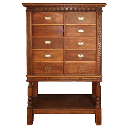 Ducrot Mobilificio - Cassettiera da ufficio a 10 cassetti con base