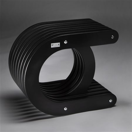 Metrica Design - Pouf metrico laccato nero