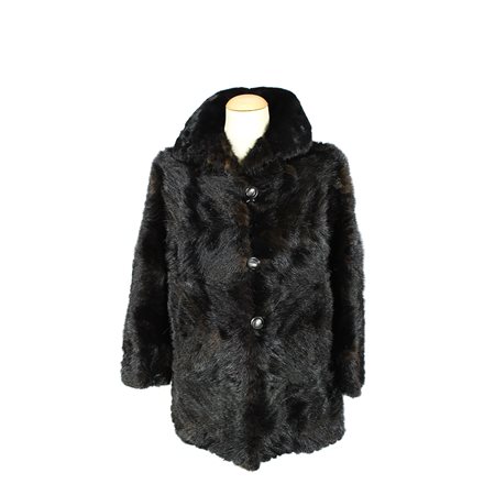 PELLICCIA DI MARMOTTA LAVORAZIONE AD EFFETTO VISONE