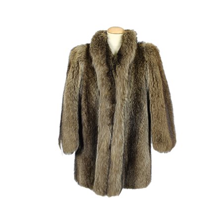 ELEGANTE PELLICCIA DI VOLPE ROSSA