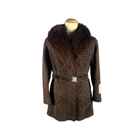 PELLICCIA CORTA IN AGNELLO DI PERSIA TAGLIA IT 44