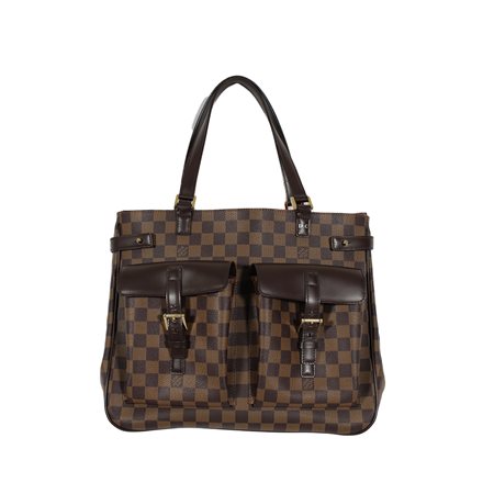 LOUIS VUITTON, BORSA IN TELA DAMIER ÉBÈNE , MODELLO TOTE BUSINESS