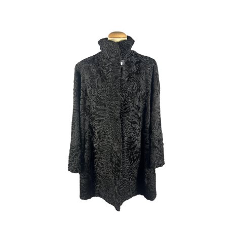 ELEGANTE PELLICCIA DI AGNELLO DI PERSIA TAGLIA IT 44