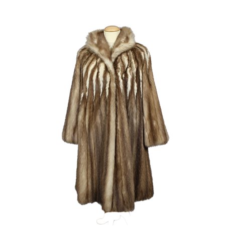 PELLICCIA LUNGA IN VOLPE ROSSA NATURALE 