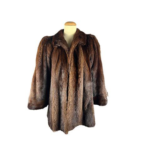 PELLICCIA IN VISONE FEMMINA TAGLIA IT 46/48
