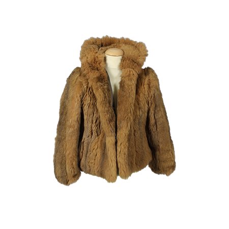 GIACCA CORTA IN VOLPE NATURALE TAGLIA IT 44/46