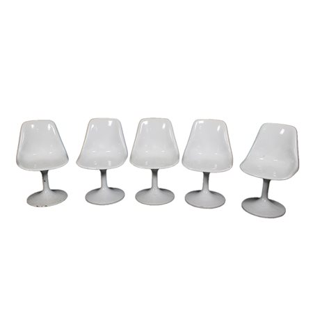 SET DI 5 SEDIE MODELLO TULIP