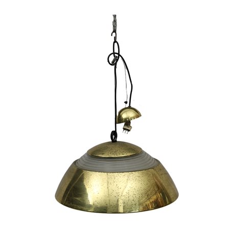 LAMPADARIO MODELLO BASEI DI BARBIERI E MARTINELLI PER TRONCONI ANNI 70