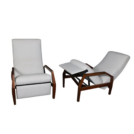 POLTRONA RECLINABILI ANNI 50 