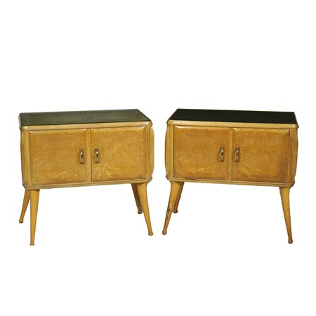 COPPIA COMODINI CON ANTE