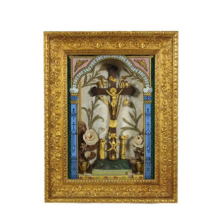 ALTAROLO CON CROCIFISSO