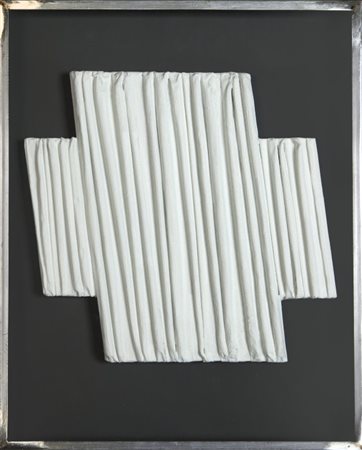 UMBERTO MARIANI (1936-) Senza titolo 2004olio su piombo e tecnica mista cm...