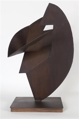 ANGELO BOZZOLA (1921-2010) Funzione-Sviluppo di elementi concreti 1957ferro...