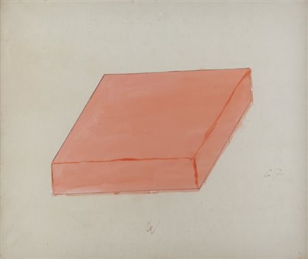 RODOLFO ARICO' (1930-2002) Senza titolo 1967olio su tela cm 60x70firmato in...