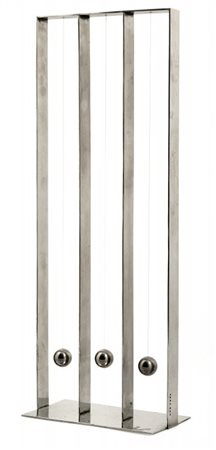FAUSTO MELOTTI (1901-1986) Scultura A (I Pendoli) 1968-1971 inox cm...