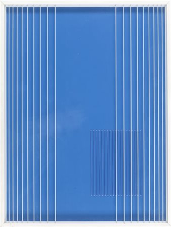 AGOSTINO FERRARI (1938-) Radar 1972poliestere e vetro serigrafato cm...