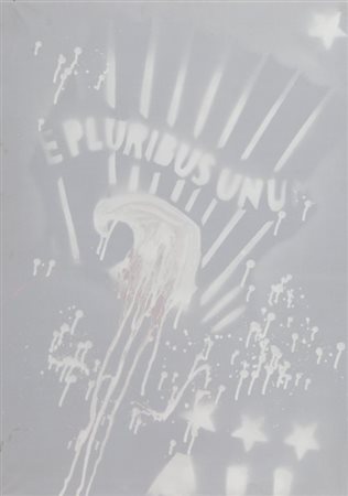 FRANCO ANGELI (1935-1988) E pluribus unum 1965-1970acrilico e smalto su tela...